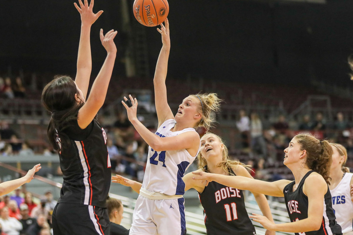 2021_2022 Girls 5A State Basketball Championship - Boise v Timberline - Photo Credit:  Loren Orr Photography LLC